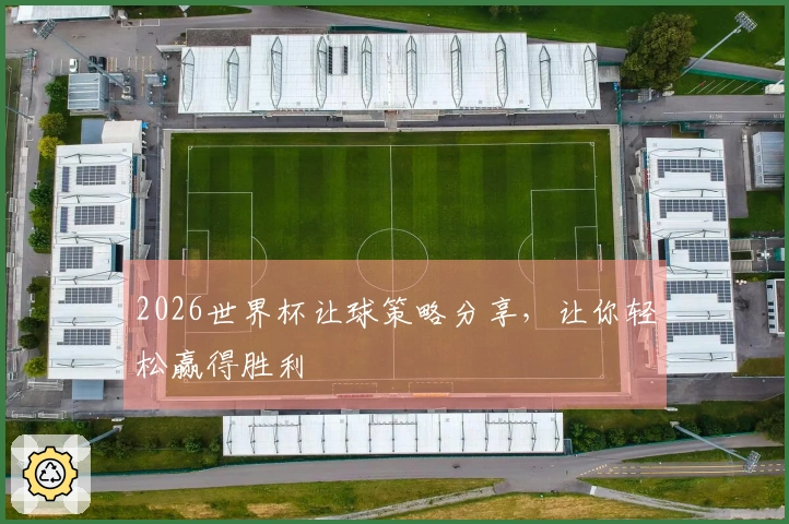 2026世界杯让球策略分享，让你轻松赢得胜利