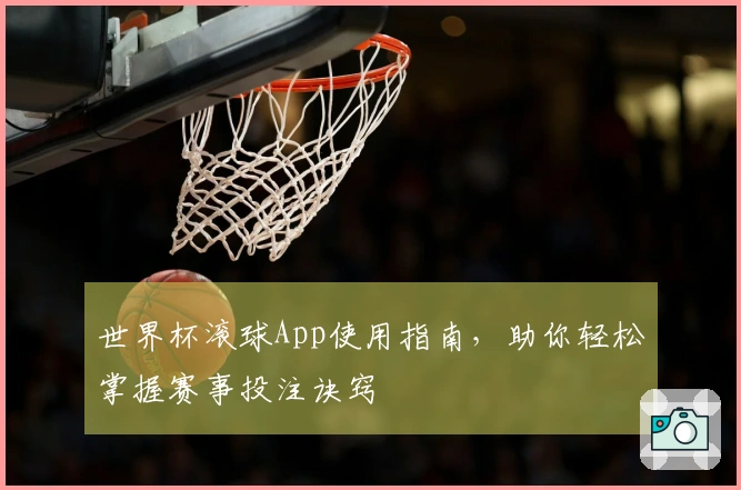世界杯滚球App使用指南，助你轻松掌握赛事投注诀窍
